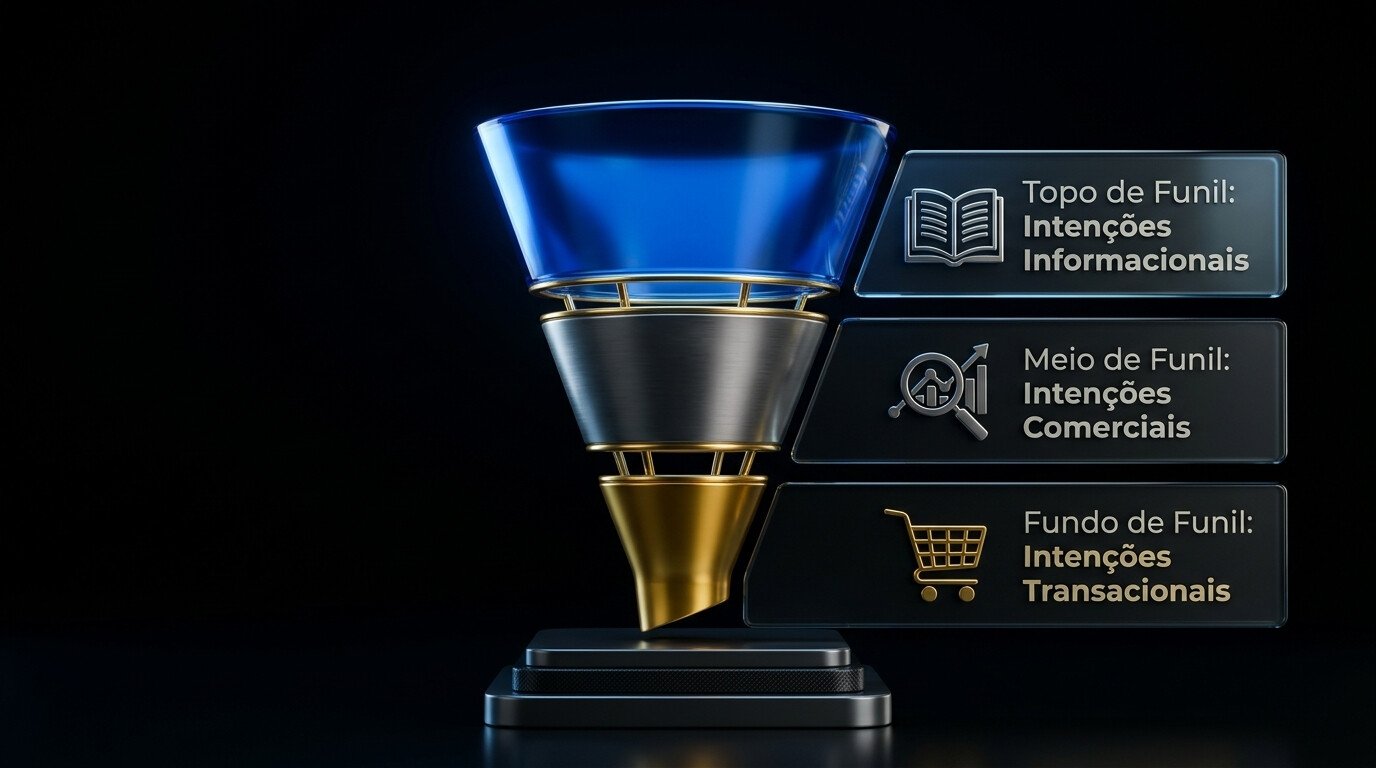Ilustração representando o SEO transacional para empresas, com foco em páginas de venda em vez de artigos genéricos