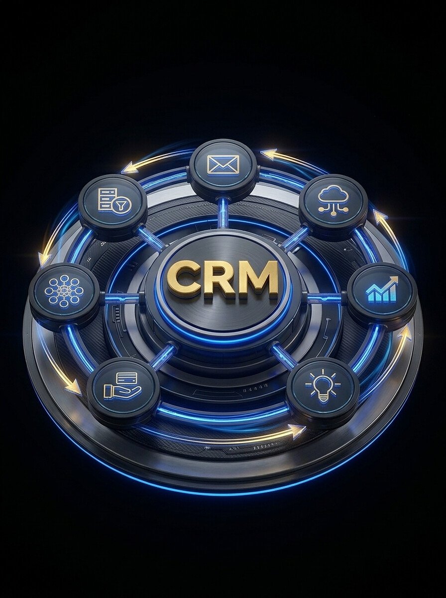 Cadência de contato de um pipeline de vendas dentro do CRM
